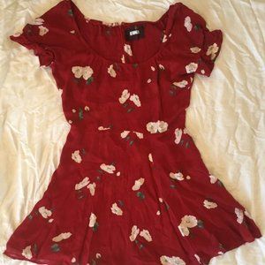Reformation Peasant Mini Dress